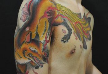 Bestimmen Sie die Bedeutung von Fox-Tattoos