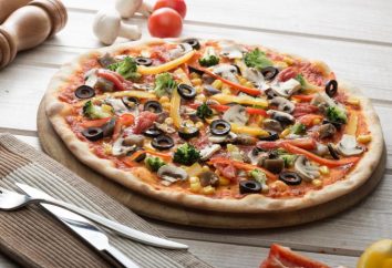 Pizza jeûnant: recettes de cuisine avec photos