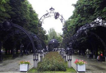 Las figuras forjadas Parque en Donetsk, foto, descripción, dirección,