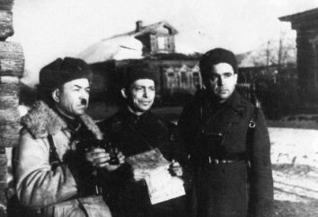 Panfilov. eroi Feat Panfilov durante la Grande Guerra Patriottica