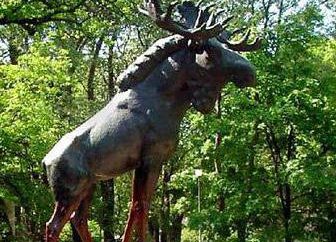 Moose (escultura), Vyborg: el año de creación y donde