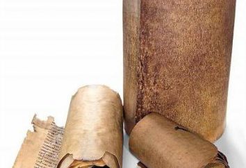 Jaki jest scroll, stare książki, rękopis? Jak iz jakich materiałów zostały one wykonane?