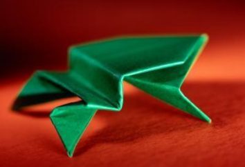 lekcje origami: jak zrobić żabę z papieru
