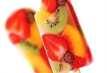 Comment se faire de la glace de fruits?