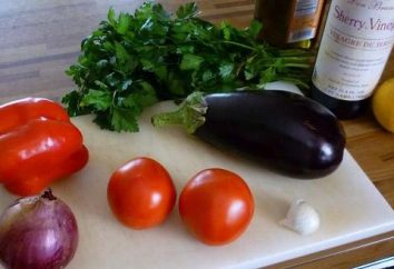 Berenjena en el jugo de tomate para el invierno. recetas de cocina