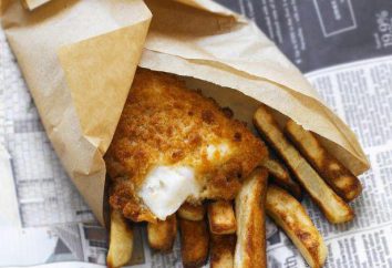 Peixes e fritas: receitas. Como cozinhar um peixe britânico real e batatas fritas