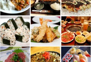 Japońskie jedzenie: nazwa (lista). Japońskie jedzenie dla dzieci