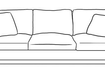 Wie man ein Sofa in Bühnen zu zeichnen