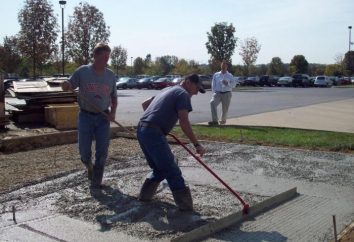 Le béton de ciment – un moyen efficace de matériau de renforcement