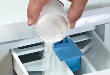 Dove versare la polvere nella lavatrice? Le istruzioni per l'uso di detergenti,