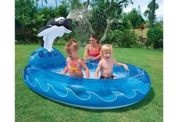 Wie ein aufblasbares Schwimmbecken für Kinder wählen