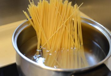 Cómo cocinar espaguetis en la sartén? Espaguetis con salsa de la receta: