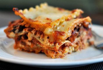 lasagna italiana: ricetta con carne macinata in casa