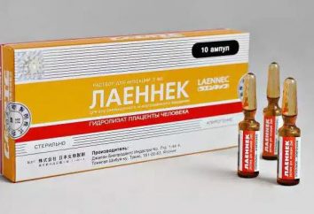 A droga "Laennek": instruções de uso, contrapartes reais