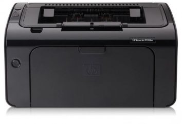 HP 1102 est une imprimante laser. Spécifications, avis, prix