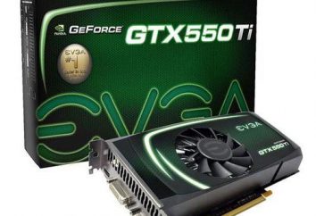 GeForce GTX 550 Ti: karty graficzne funkcji