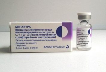 Szczepionka „Menaktra”: instrukcje, opisy i recenzje