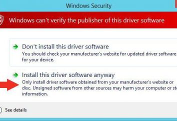 motoristas de Assinatura Digital: Desligue a verificação de assinatura digital. Desativando verificar as assinaturas digitais têm drivers no Windows 7