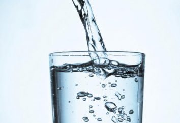 Fluir filtro de água. Filtros para água potável