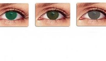 lentilles pour les yeux teinter bleu et brun