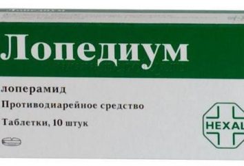 "Lopedium" Comprimidos: manual de instruções, comentários