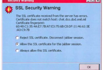 Errore di connessione SSL, cosa fare?