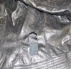 Réparation des vestes en cuir peut être fait indépendamment
