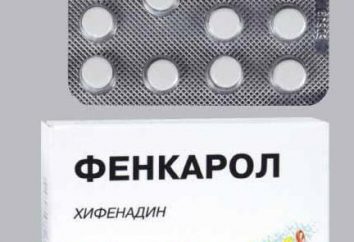 El medicamento "Fenkarol" niño: guía, comentarios, precio