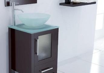 Funktional und stil Schrank unter dem Waschbecken für das Bad