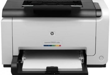 HP 1025 impressora colorida: características e comentários