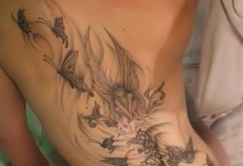 Was sind Tattoos für Mädchen auf dem Rücken