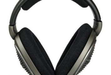 Headphone revisão Sennheiser HD 518: características, descrições e comentários dos proprietários