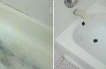 Cast bains, acrylique liquide: avis, photos. remplissage de bain avec leurs mains. Ce qui est mieux – la charge ou le bain revêtement acrylique?