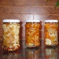 przetwory domowe na zimę: grzyby marynowane, masła recepta na receptury