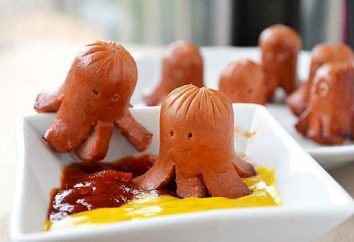 Octopus de saucisses – plat original