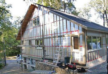 Isolamento do exterior de uma casa de madeira: a tecnologia e características de isolamento térmico