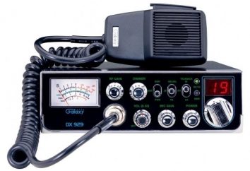 Talkies-walkies pour les camionneurs: description, désignation