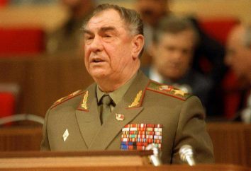 Dmitry Yazov – dernier maréchal soviétique. Yazov Dmitriy Timofeevich: biographie, prix et réalisations