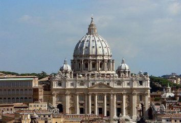 La grande cattedrale di San Pietro a Roma