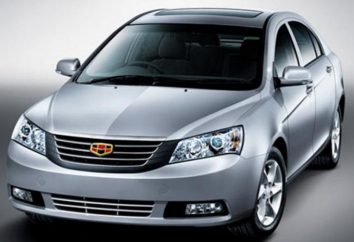 Chinois Geely Emgrand sur les routes russes