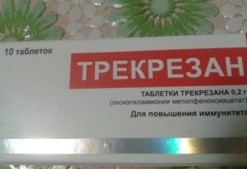"Trekrezan": instruções de utilização. Comentários de preparação