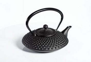 bouilloire en fer pour le thé de brassage: une vue d'ensemble, types, caractéristiques et commentaires