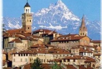 Miasto Piemont, Włochy: atrakcje, zdjęcia
