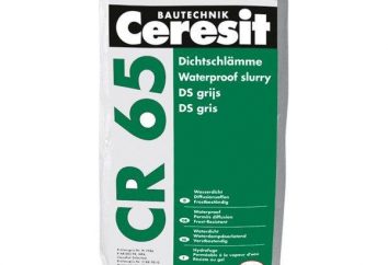 Imperméabilisant Ceresit CR 65: description de l'utilisation