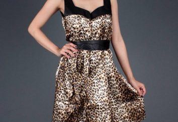 Leopard sukienka – nowy trend w tym sezonie