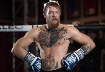 Tatuaggio Conor McGregor, luminosità, e la brutalità del caccia irlandese
