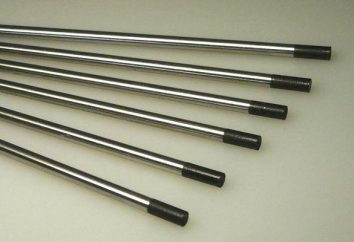 eléctrodos de tungsténio – uma parte importante da soldagem a arco.