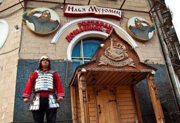 Cadena de restaurantes "Ilya Muromets". Restaurantes en Moscú: fotos y comentarios de los visitantes