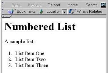 listes à puces et numérotées HTML