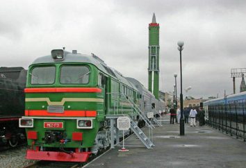 trem nuclear. sistema Nuclear combate mísseis ferroviária (BZHDRK, trem fantasma). RT-23 MOLODETS
